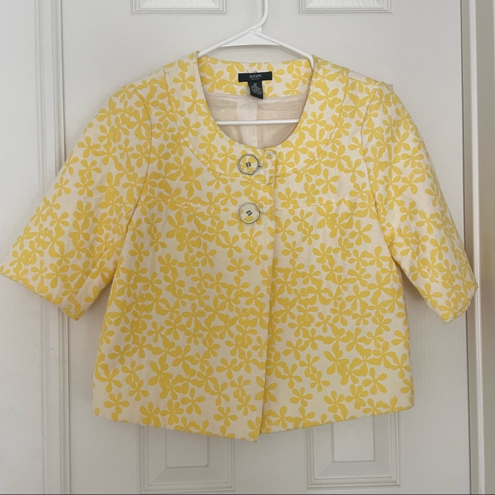 Petite cropped jacket